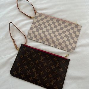 *SOLD* Louis Vuitton pouches from neverfull.